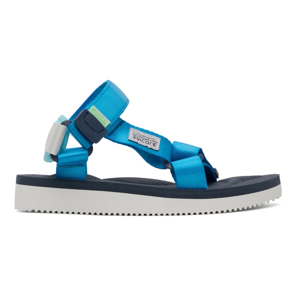 BRAND NEW SUICOKE Blue & Navy DEPA-CAB sandals